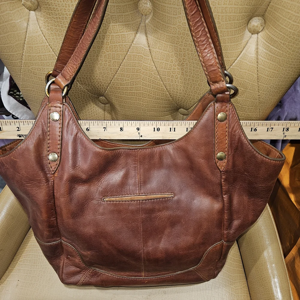 Frye  Melissa Leather Shoulder Bag - Picture 4 of 6